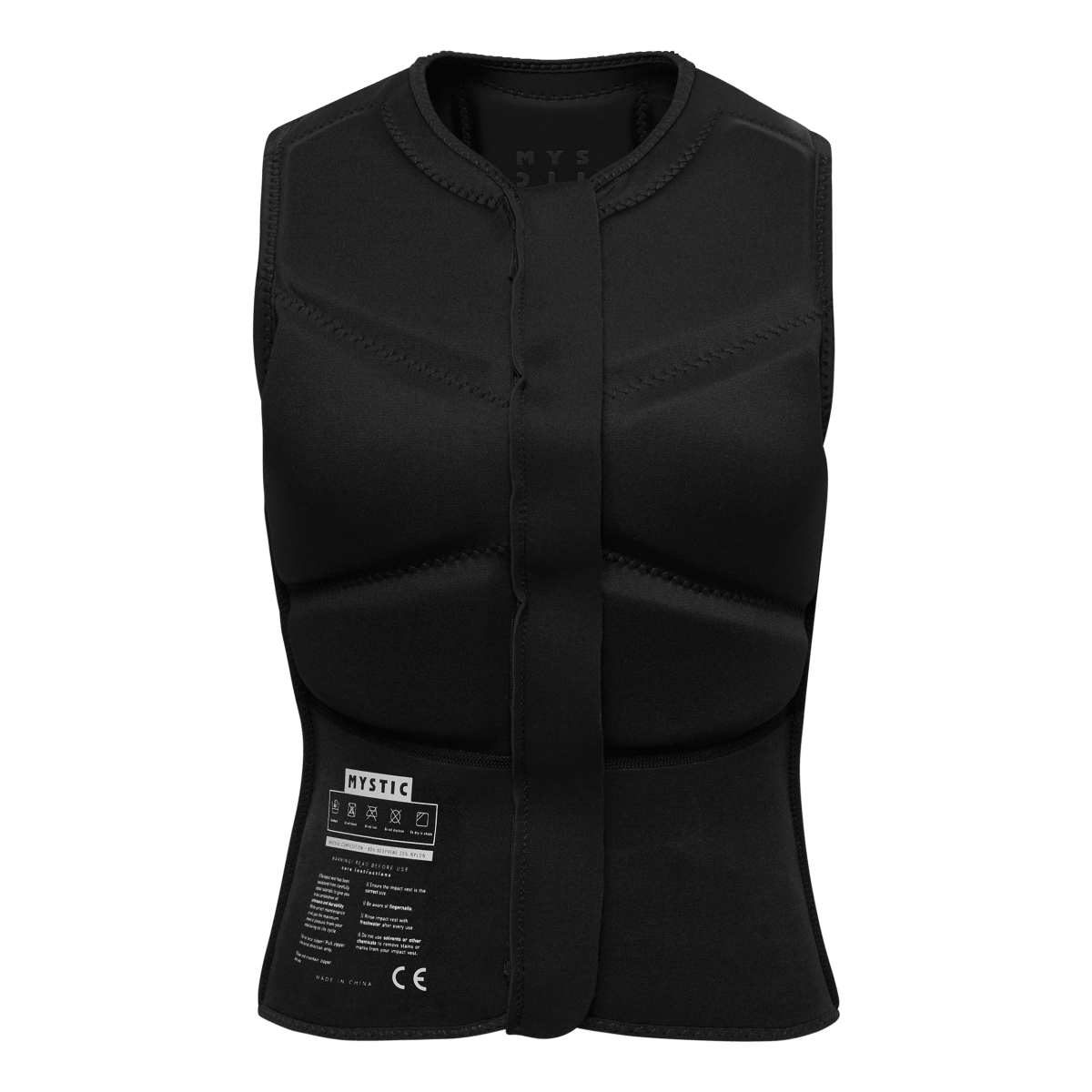Mystic - Star Impact Vest Fzip Women - Black - L - GearFreak