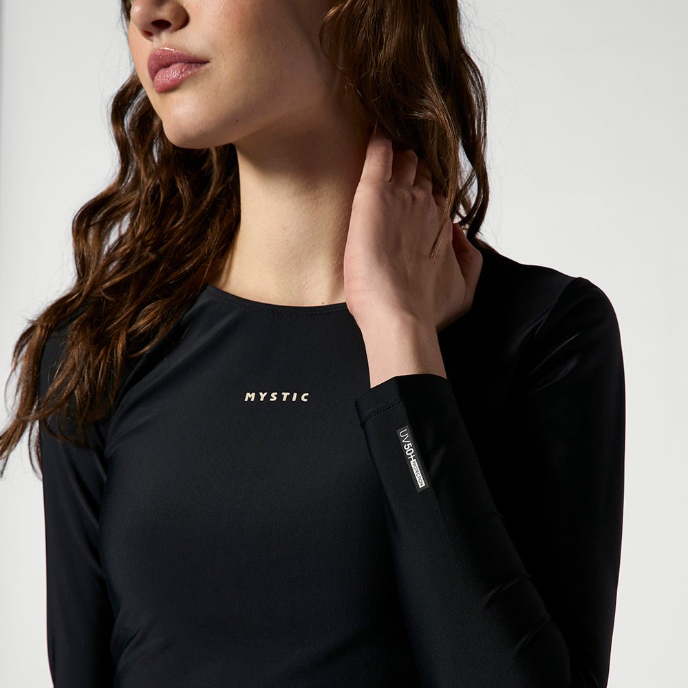 Mystic - Star L/S Rashvest Women - Black - L - GearFreak