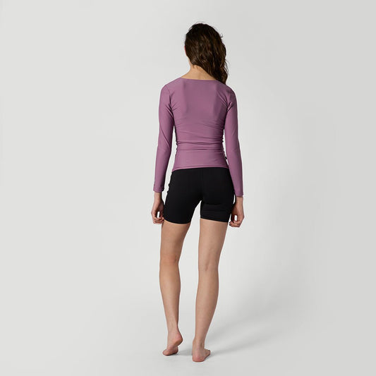 Mystic - Star L/S Rashvest Women - Rosewood - L - GearFreak