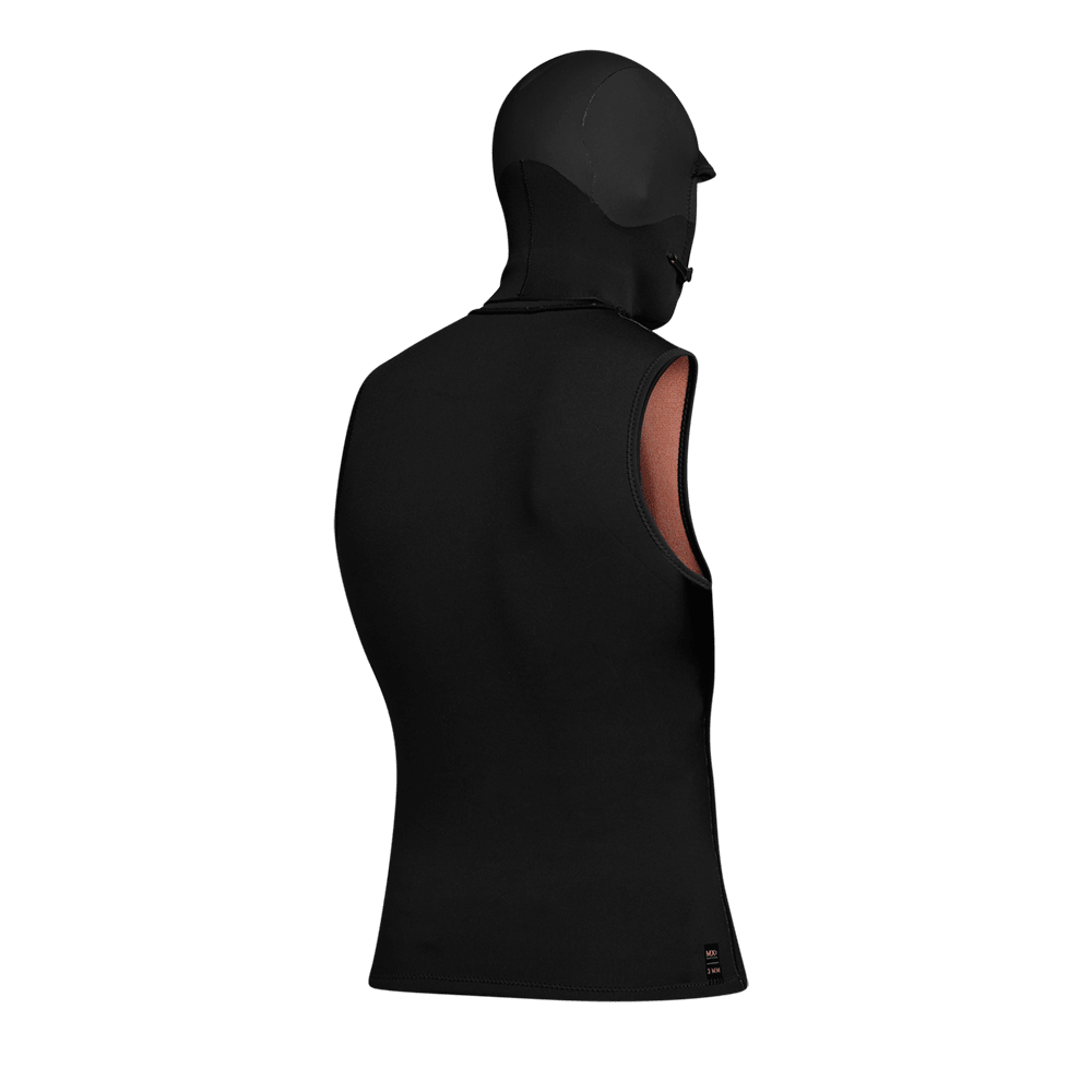 Mystic - Star Rash Top with Hood - Black - M - GearFreak