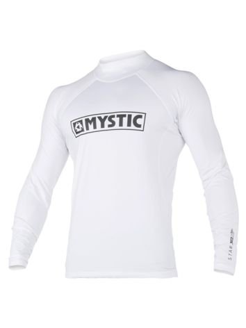 Mystic - Star Rashvest Longsleeve Junior White - XS - GearFreak