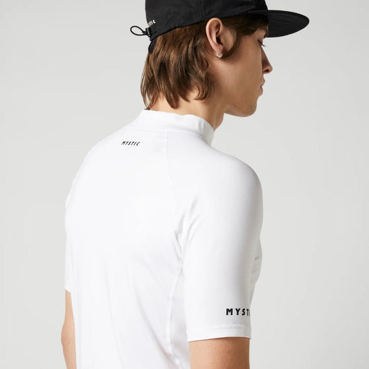 Mystic - Star Shortsleeve Rashvest | White - S - GearFreak