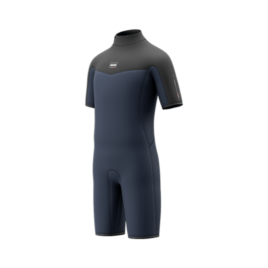 Mystic - Star Shorty 3/2mm Bzip FL Junior - Black / Navy - L - GearFreak
