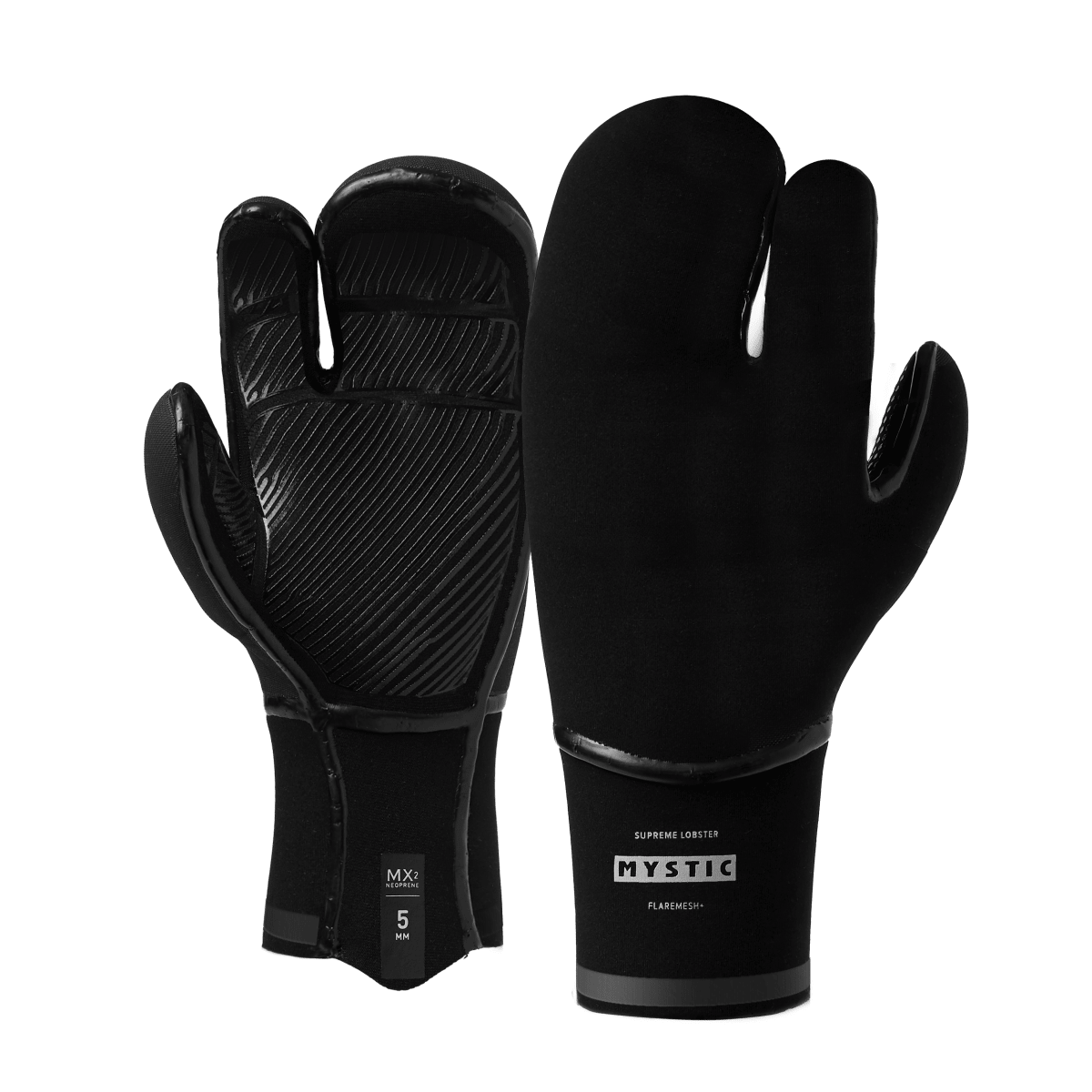 Mystic - Supreme Glove 5mm Lobster - Black - L - GearFreak