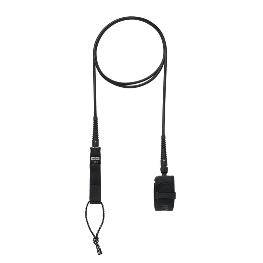 Mystic - Surf Leash Calf - Black - 8ft - GearFreak