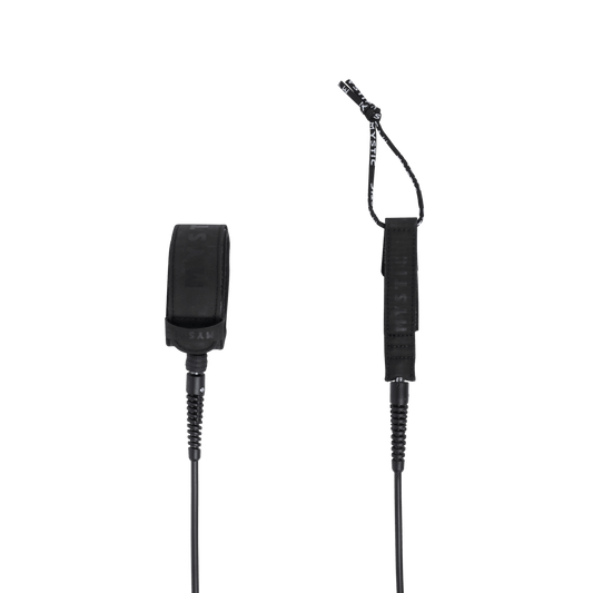 Mystic - Surf Leash Calf - Black - 8ft - GearFreak