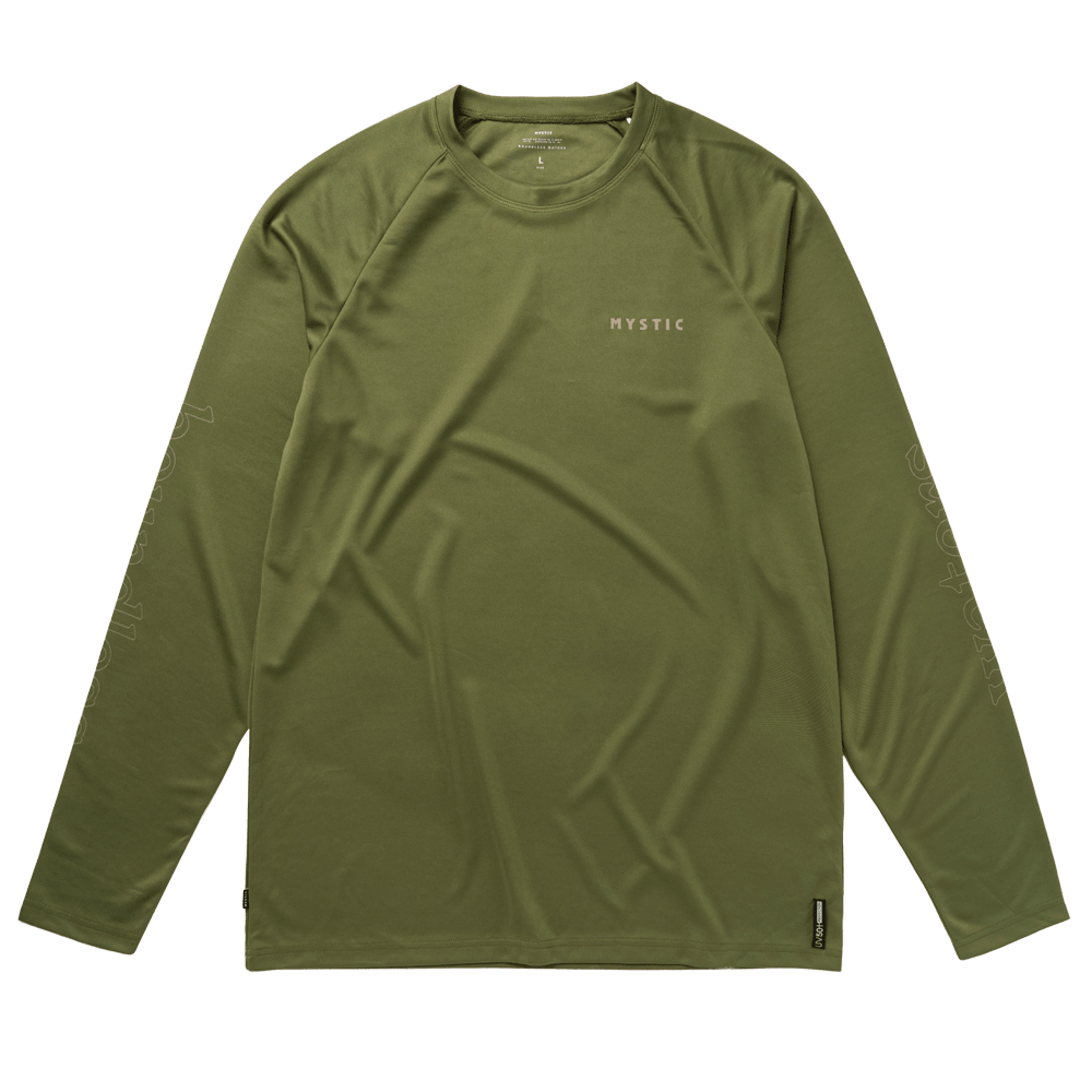 Mystic - Tactic L/S Loosefit Quickdry - Olive Green - L - GearFreak