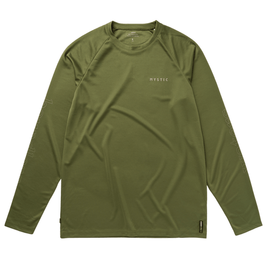 Mystic - Tactic L/S Loosefit Quickdry - Olive Green - L - GearFreak