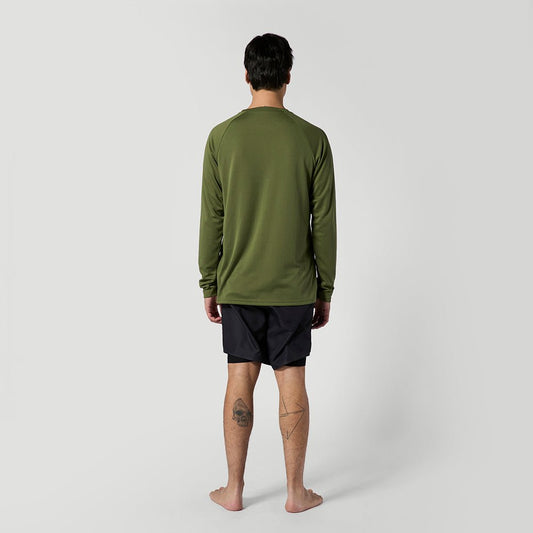 Mystic - Tactic L/S Loosefit Quickdry - Olive Green - L - GearFreak