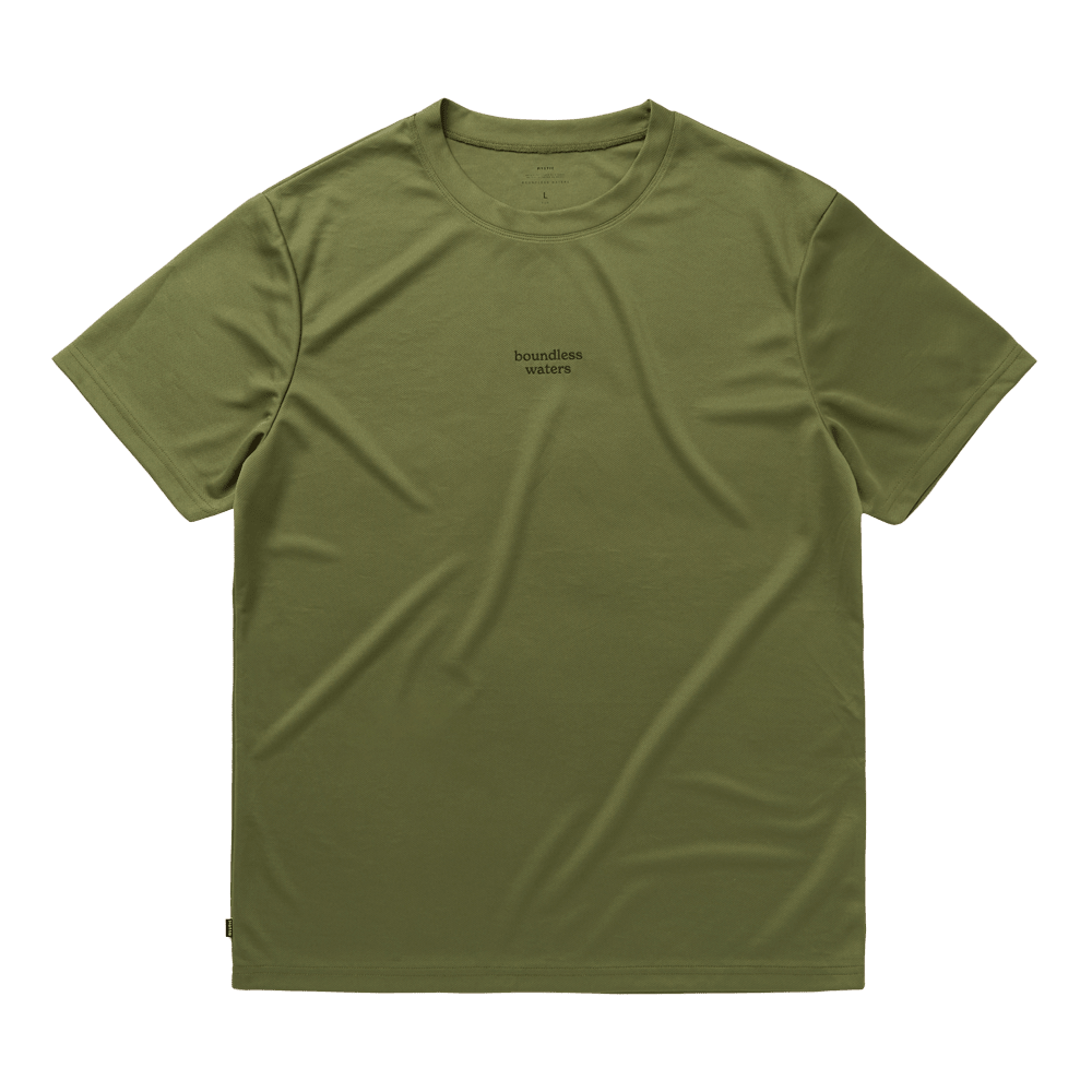 Mystic - Tactic S/S Loosefit Quickdry - Olive Green - L - GearFreak
