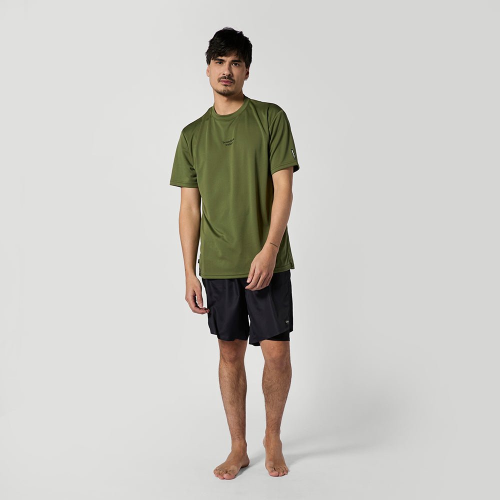 Mystic - Tactic S/S Loosefit Quickdry - Olive Green - L - GearFreak