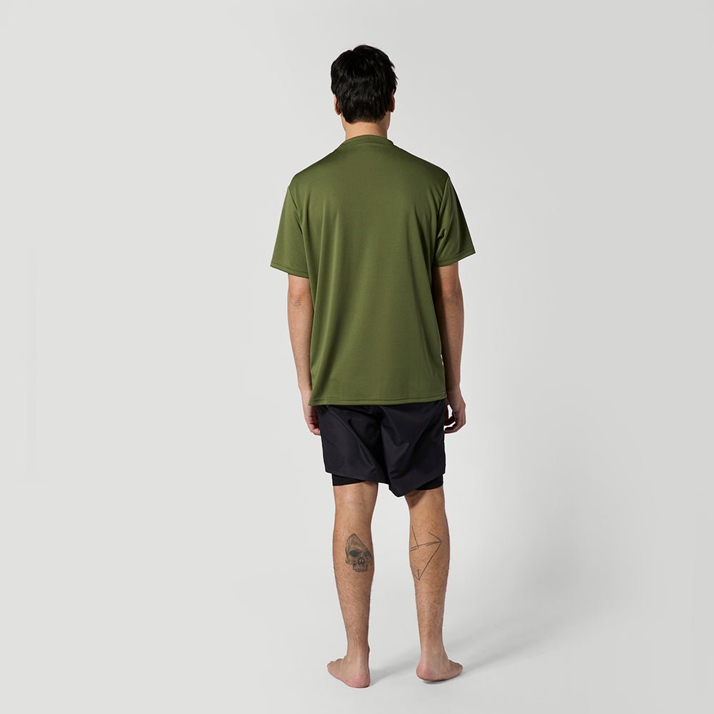 Mystic - Tactic S/S Loosefit Quickdry - Olive Green - L - GearFreak