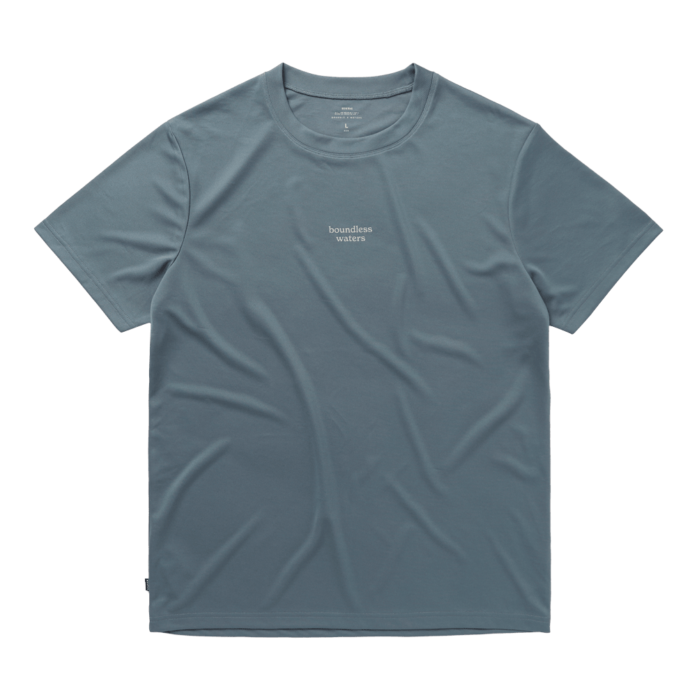 Mystic - Tactic S/S Loosefit Quickdry - Tidal Blue - L - GearFreak