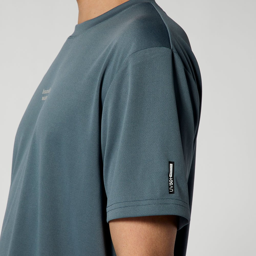 Mystic - Tactic S/S Loosefit Quickdry - Tidal Blue - L - GearFreak