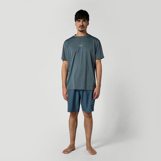 Mystic - Tactic S/S Loosefit Quickdry - Tidal Blue - L - GearFreak