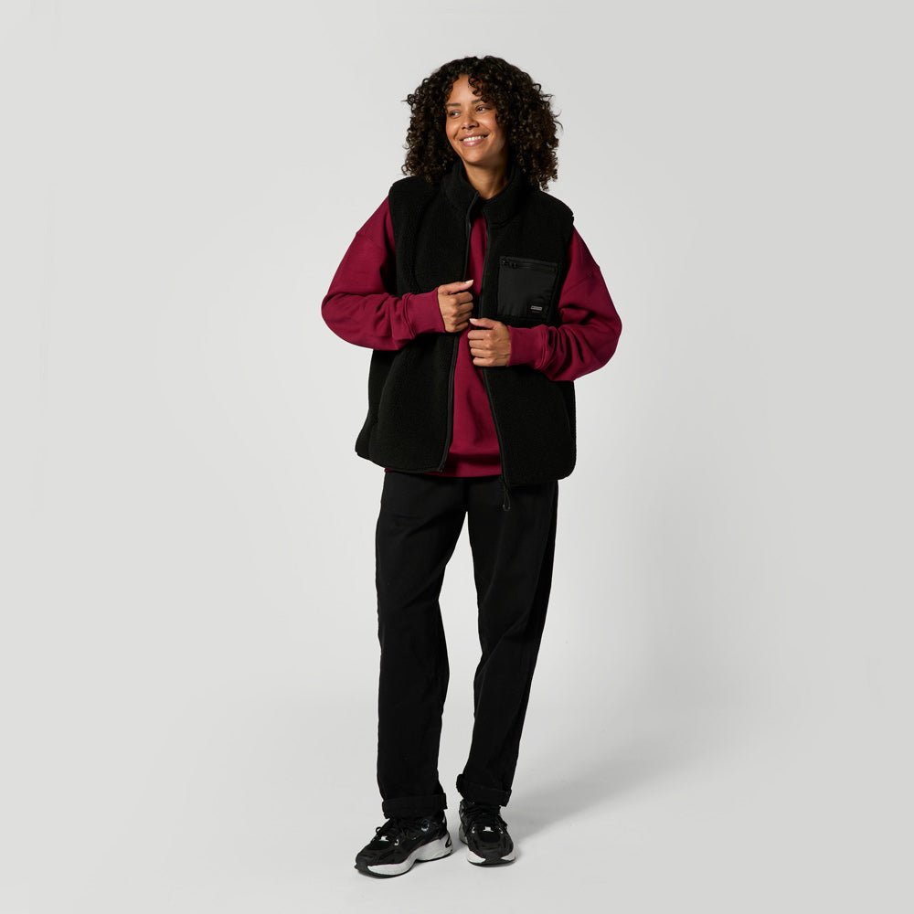 Mystic - Teddy Bodywarmer - Black - L - GearFreak