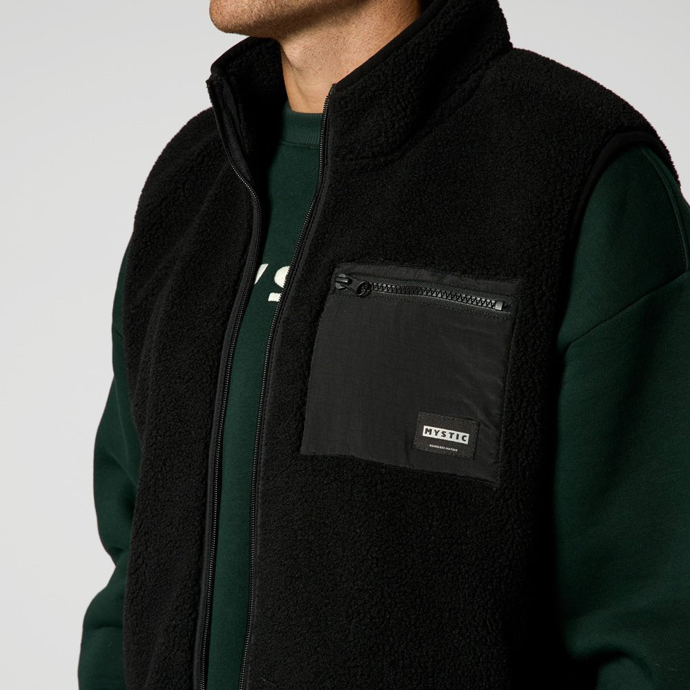 Mystic - Teddy Bodywarmer - Black - L - GearFreak