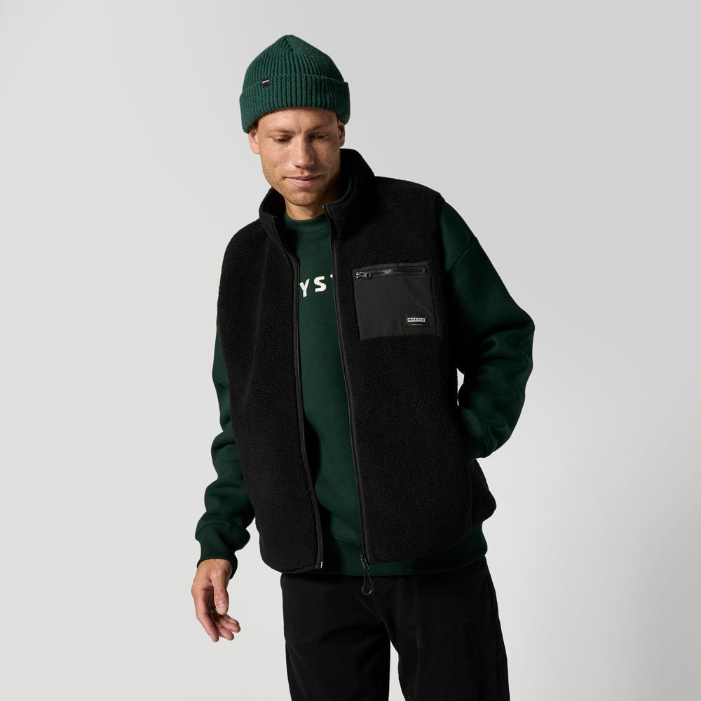 Mystic - Teddy Bodywarmer - Black - L - GearFreak
