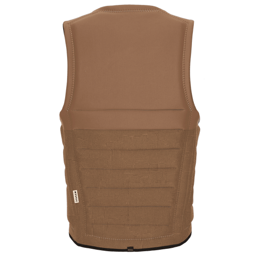 Mystic - The Dom Impact Vest Fzip Wake - Slate Brown - L - GearFreak