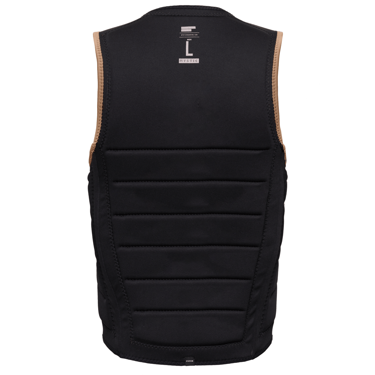 Mystic - The Dom Impact Vest Fzip Wake - Slate Brown - L - GearFreak
