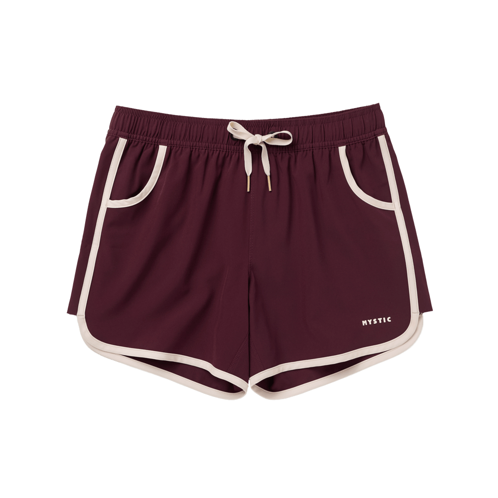 Mystic - Tora Boardshort Women - Oxblood Red - L - GearFreak