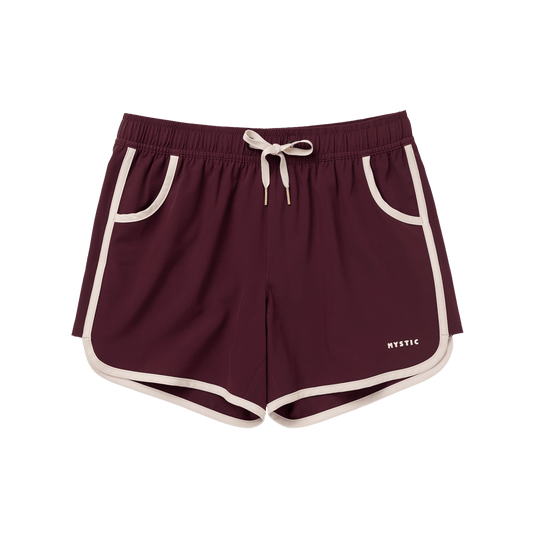 Mystic - Tora Boardshort Women - Oxblood Red - L - GearFreak