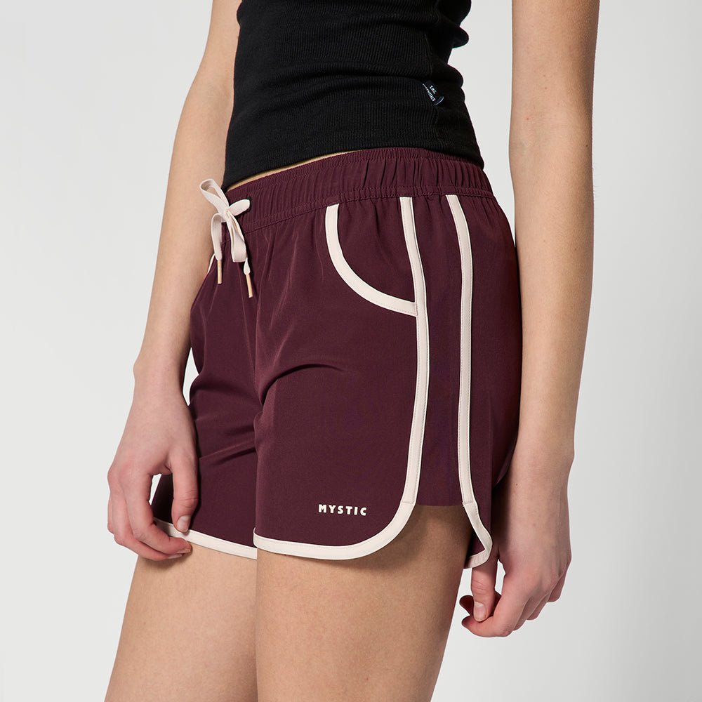 Mystic - Tora Boardshort Women - Oxblood Red - L - GearFreak