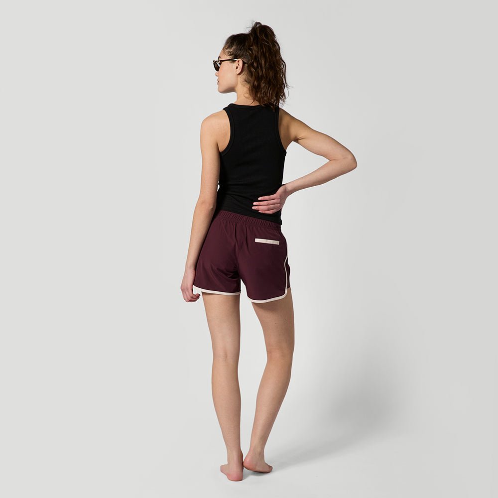 Mystic - Tora Boardshort Women - Oxblood Red - L - GearFreak