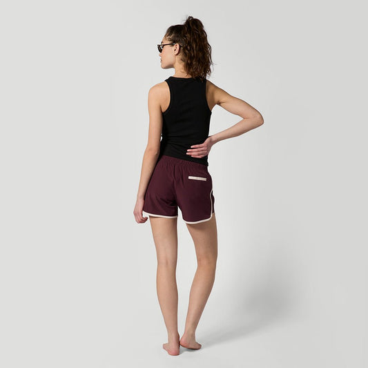 Mystic - Tora Boardshort Women - Oxblood Red - L - GearFreak