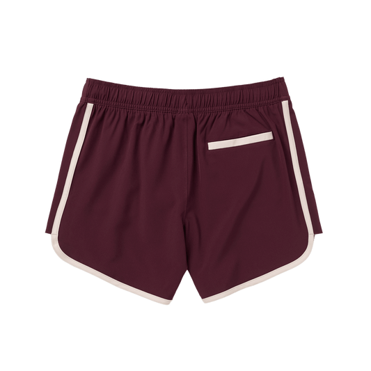 Mystic - Tora Boardshort Women - Oxblood Red - L - GearFreak