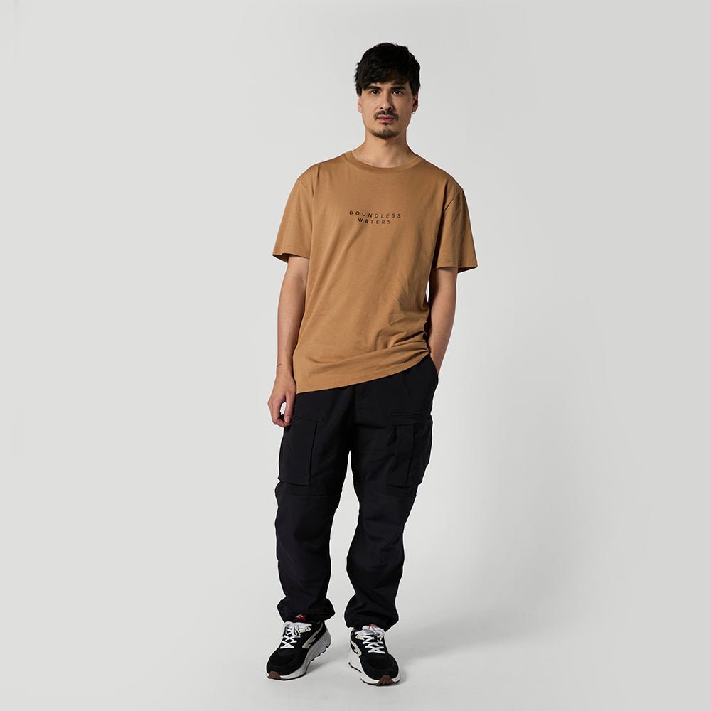 Mystic - Trifecta Tee - Slate Brown - L - GearFreak
