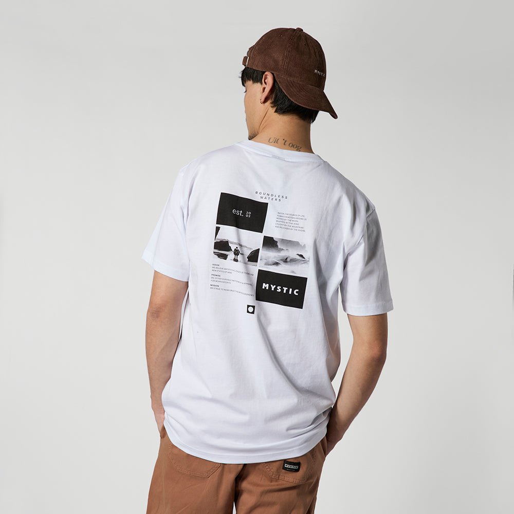 Mystic - Trifecta Tee - White - L - GearFreak