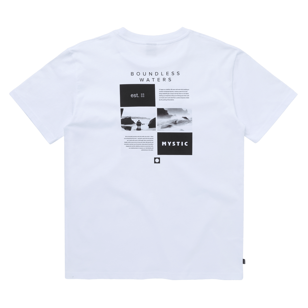 Mystic - Trifecta Tee - White - L - GearFreak