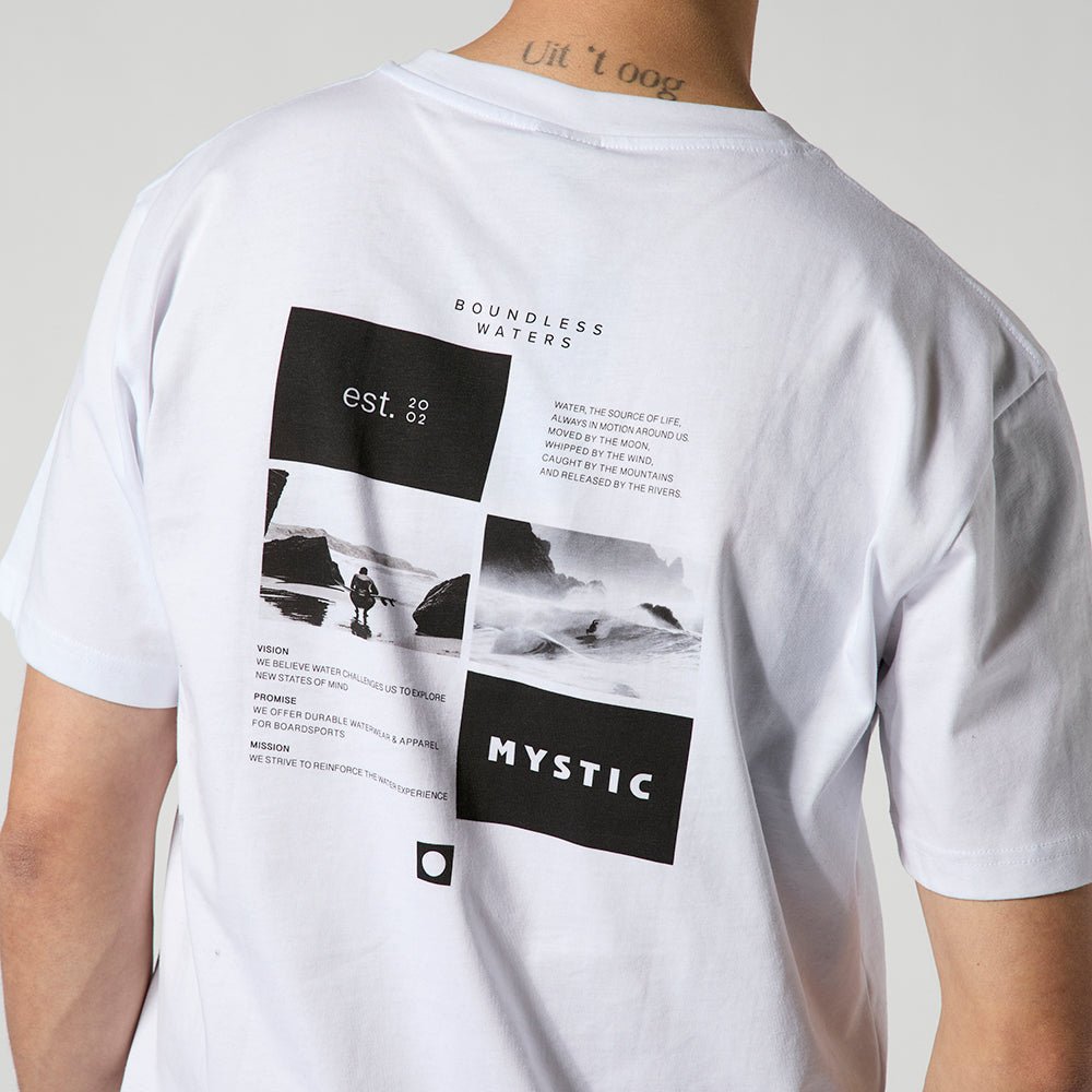 Mystic - Trifecta Tee - White - L - GearFreak