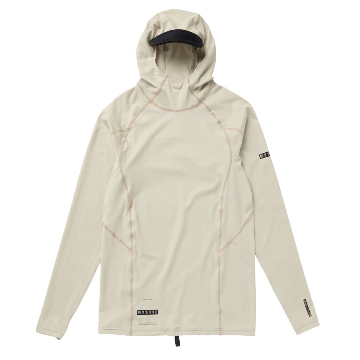 Mystic - Uncharted L/S Hooded Rashvest - Sand - L - GearFreak