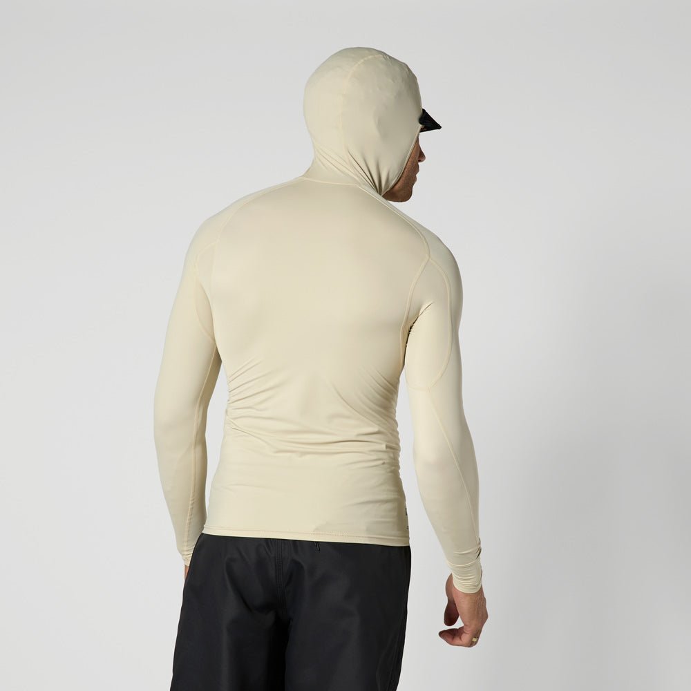 Mystic - Uncharted L/S Hooded Rashvest - Sand - L - GearFreak