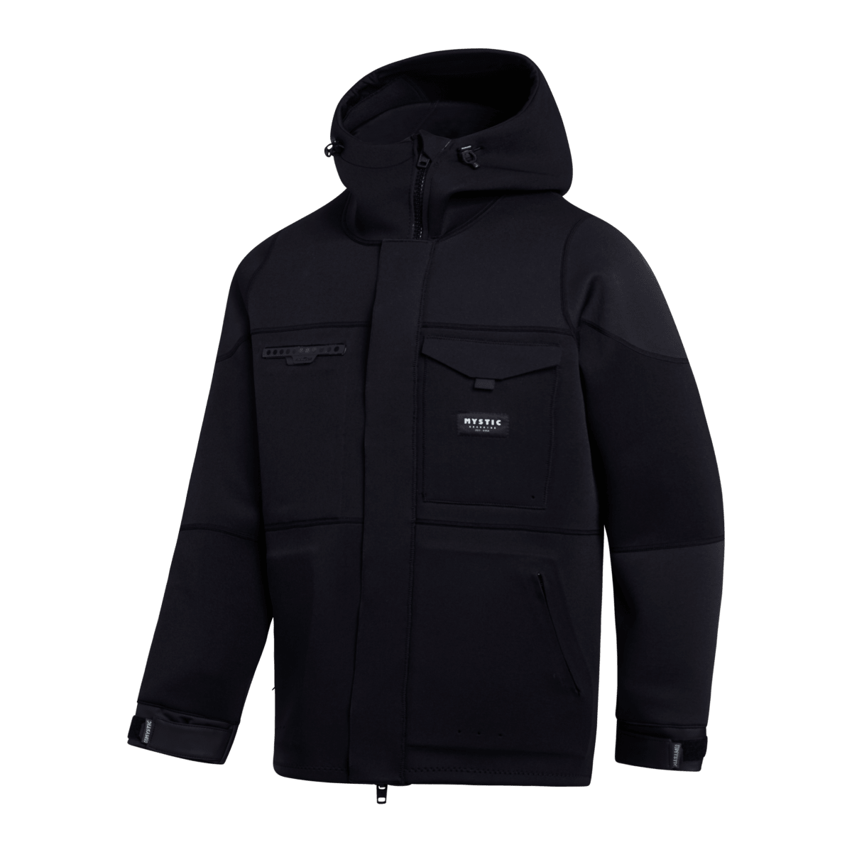Mystic - Vortex Fidlock Neoprene Jacket 3/2mm - Black - L - GearFreak