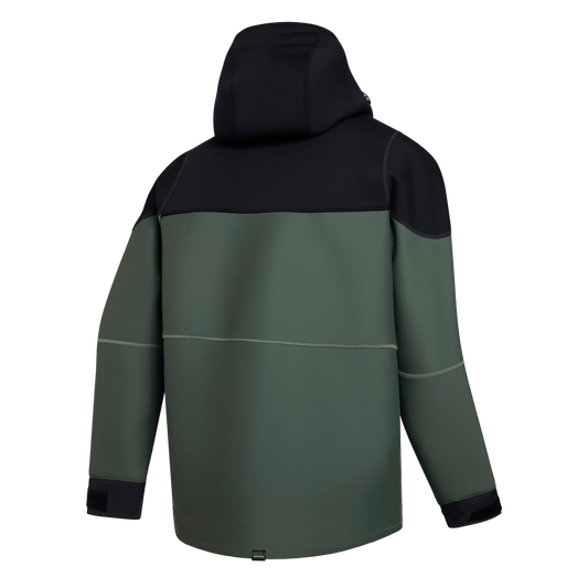 Mystic - Vortex Neoprene Jacket 3/2mm - Dark Olive - L - GearFreak