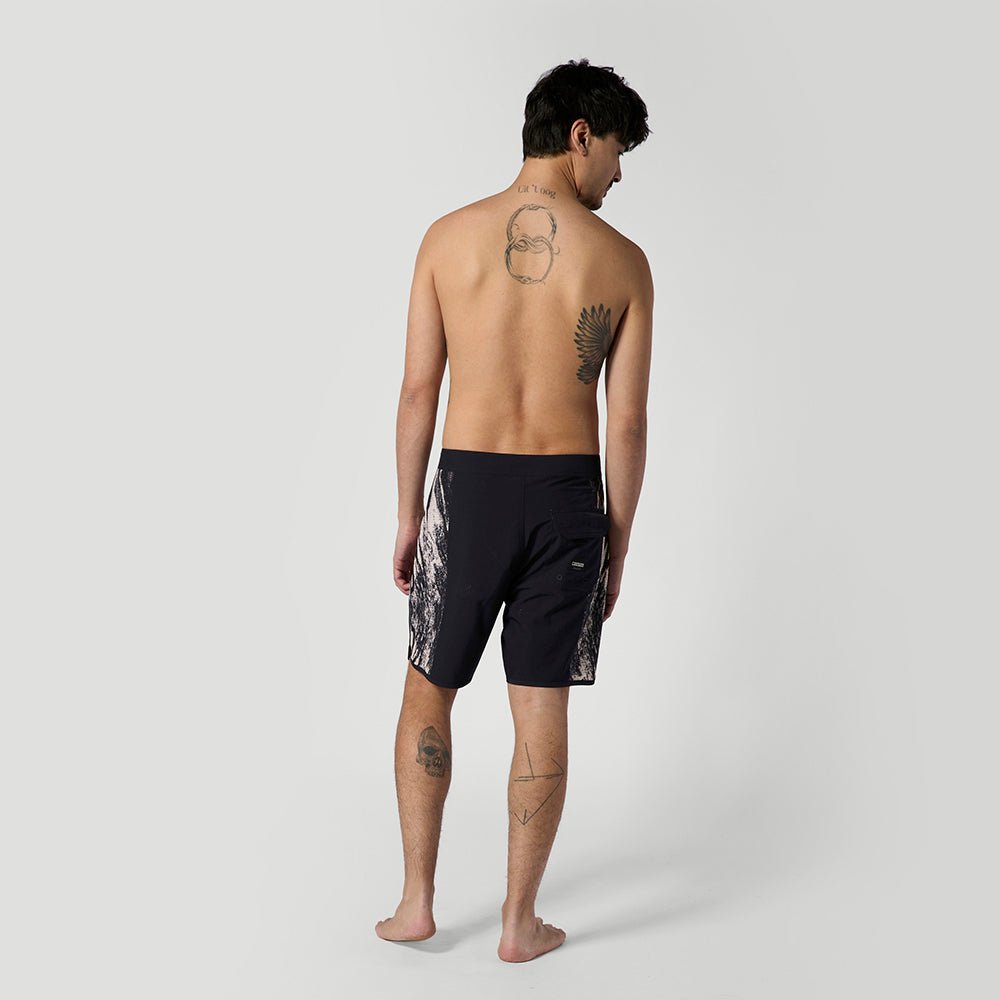 Mystic - Warped Boardshort - Black - 28 - GearFreak