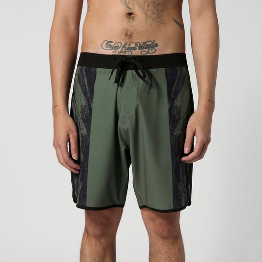 Mystic - Warped Boardshort - Olive Green - 28 - GearFreak