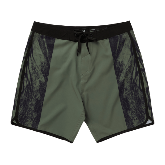 Mystic - Warped Boardshort - Olive Green - 28 - GearFreak