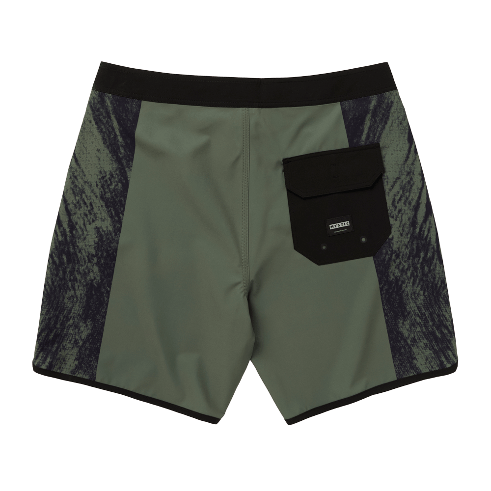 Mystic - Warped Boardshort - Olive Green - 28 - GearFreak
