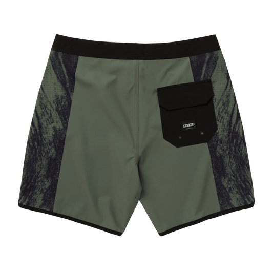 Mystic - Warped Boardshort - Olive Green - 28 - GearFreak