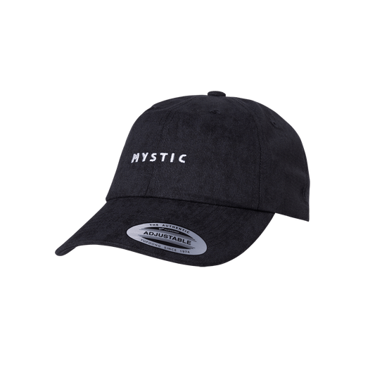 Mystic - Washed Cap - Black - O/S - GearFreak