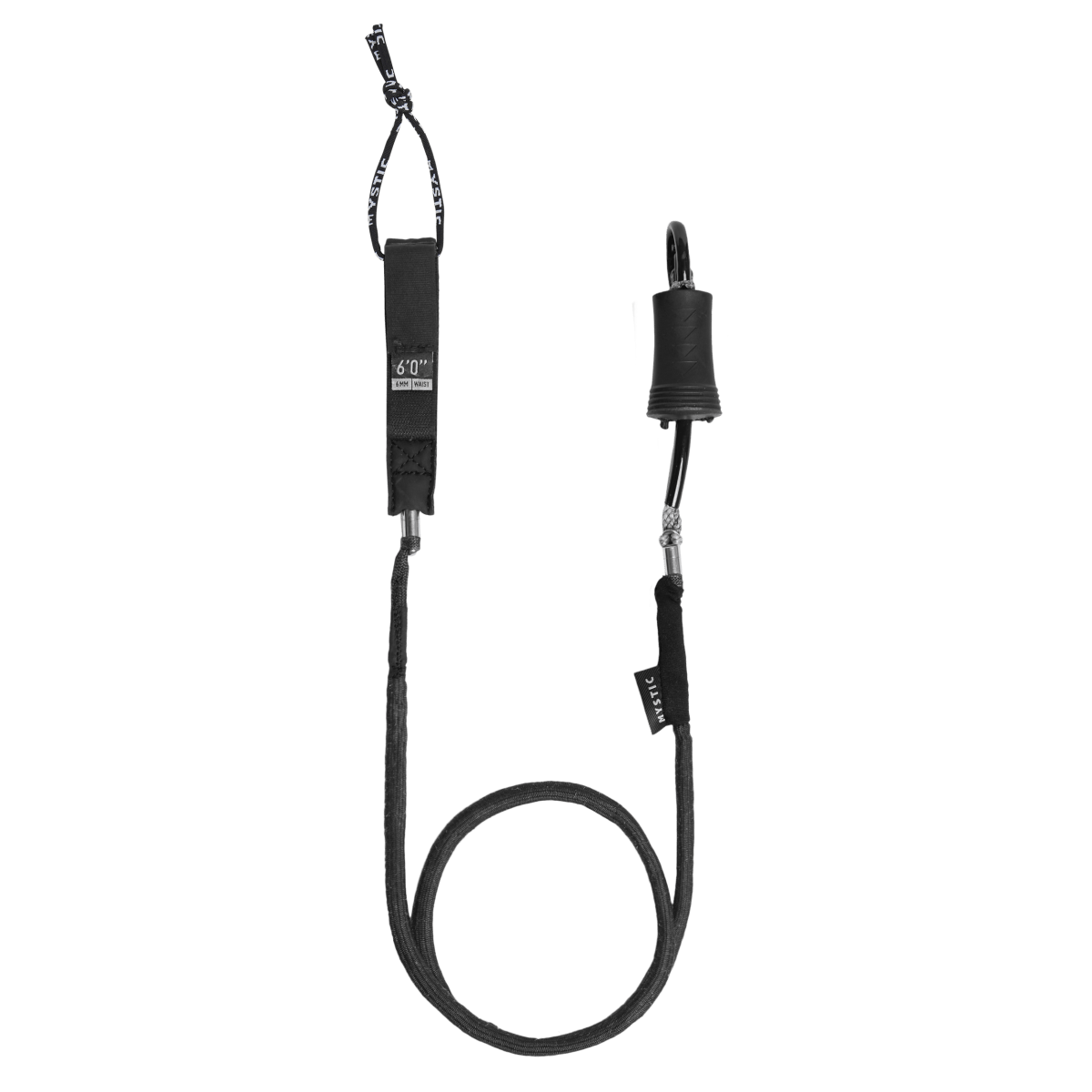 Mystic - Wing Boardleash Waist Dyneema - Black - O/S - GearFreak