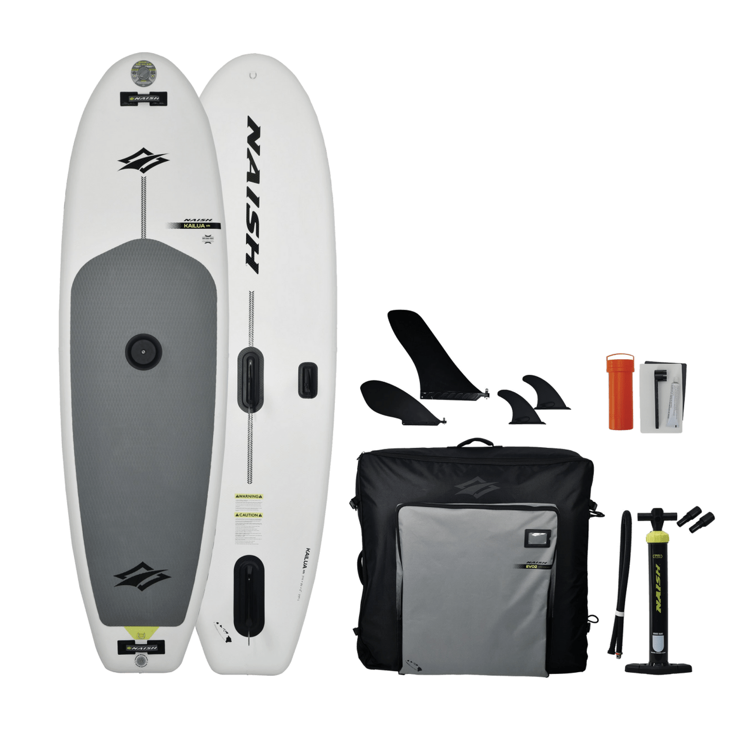GearFreak - Naish Kailua XR Inflatable - 25/26 - White/Black