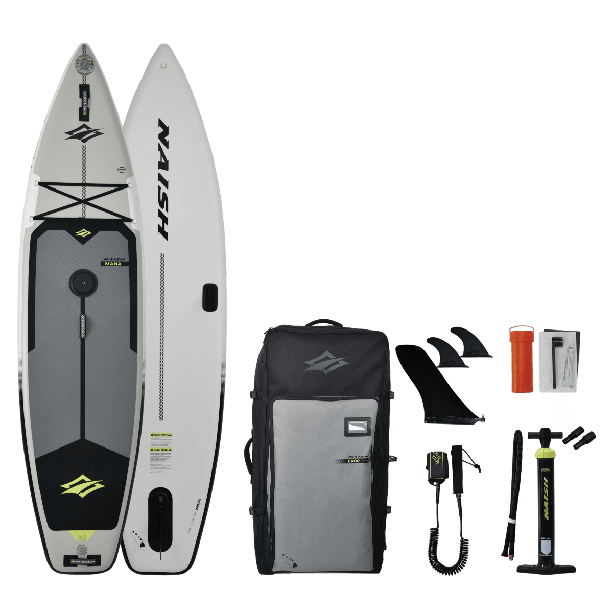 Naish - Mana Crossover iSup - Black/Grey - GearFreak
