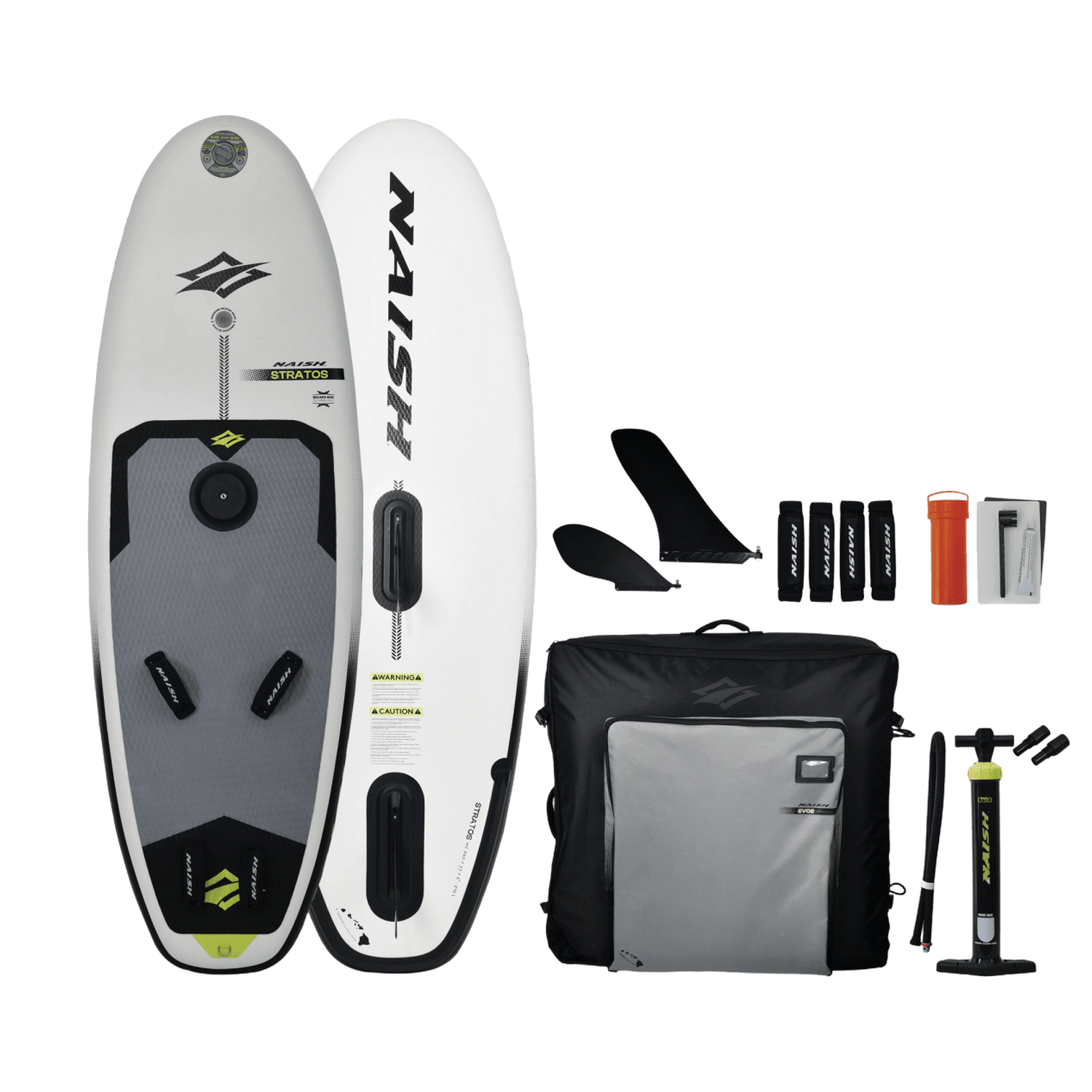 GearFreak - Naish Stratos Inflatable - 25/26 - White/Black