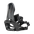 Nidecker Carbon Supermatic Black, driekwart achteraanzicht