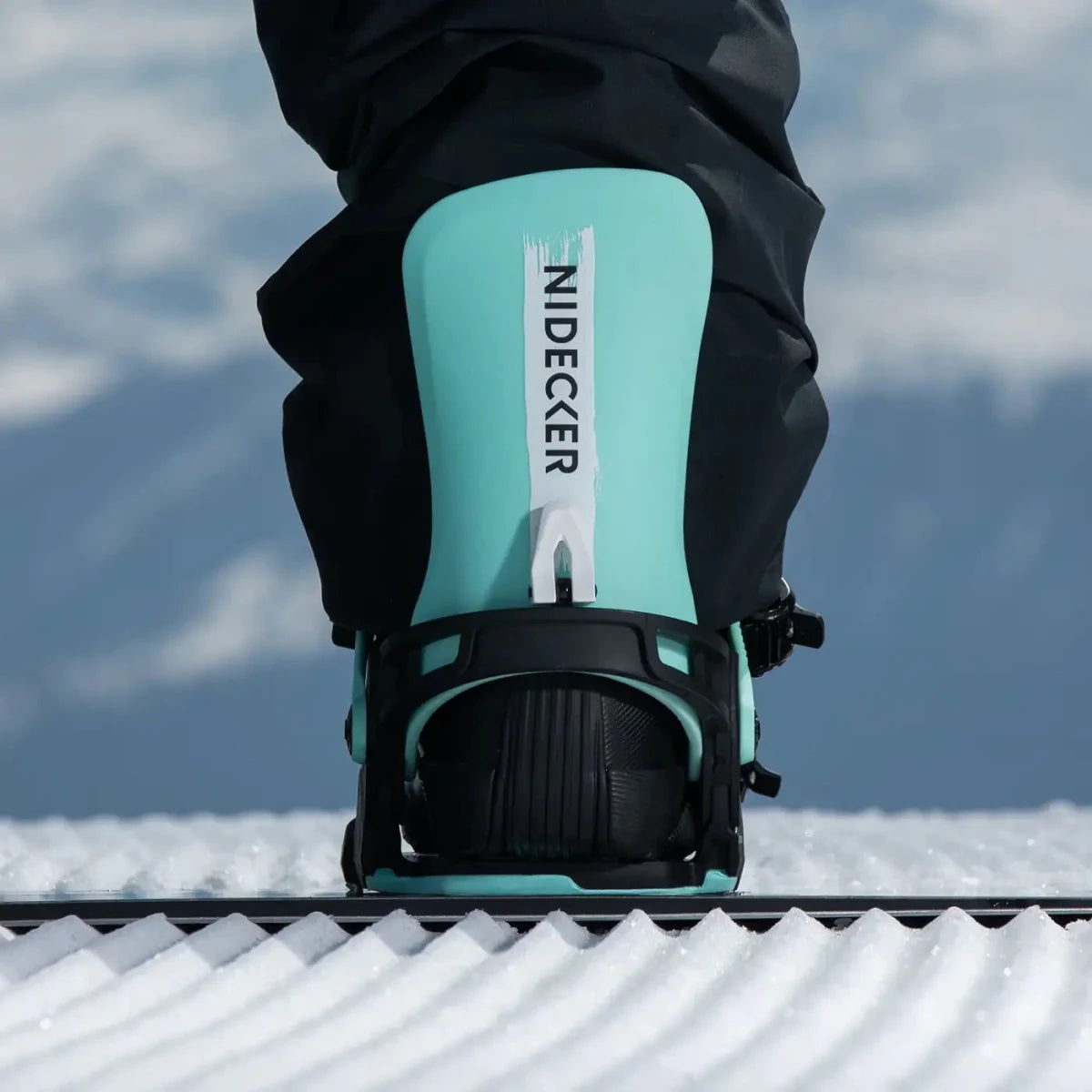 Nidecker Combo Glacier, op de piste, schoen in de binding